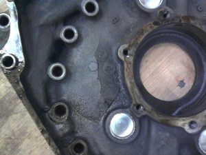 Cracked Rx7 endplate.